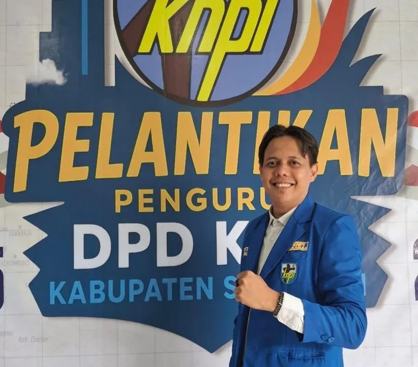Pengurus KNPI Sukabumi, Billy John Pagara.