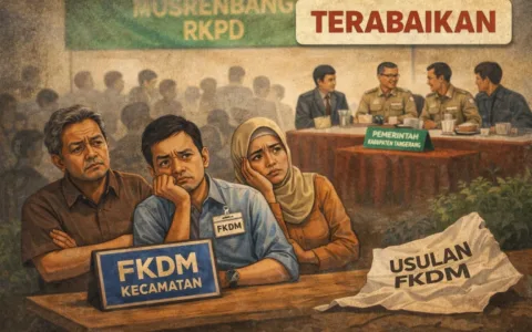 Di Musrenbang, Pendanaan FKDM Kecamatan di Tangerang Dipertanyakan