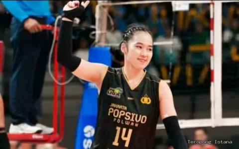 Pesona Sania Clarissa, Libero Gemoy Popsivo yang Bikin Lawan Frustrasi