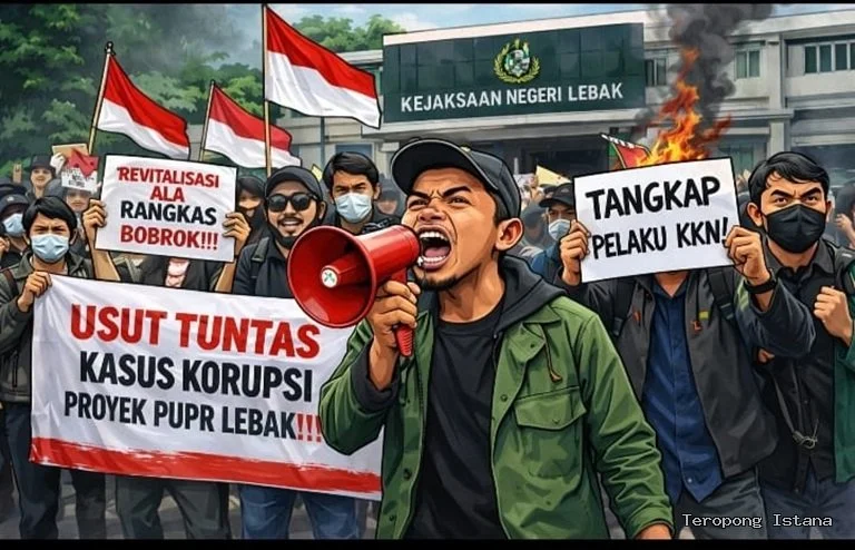 Gamma Ungkap Kejanggalan Proyek Pupr, Kejari Lebak Jadi Target Aksi