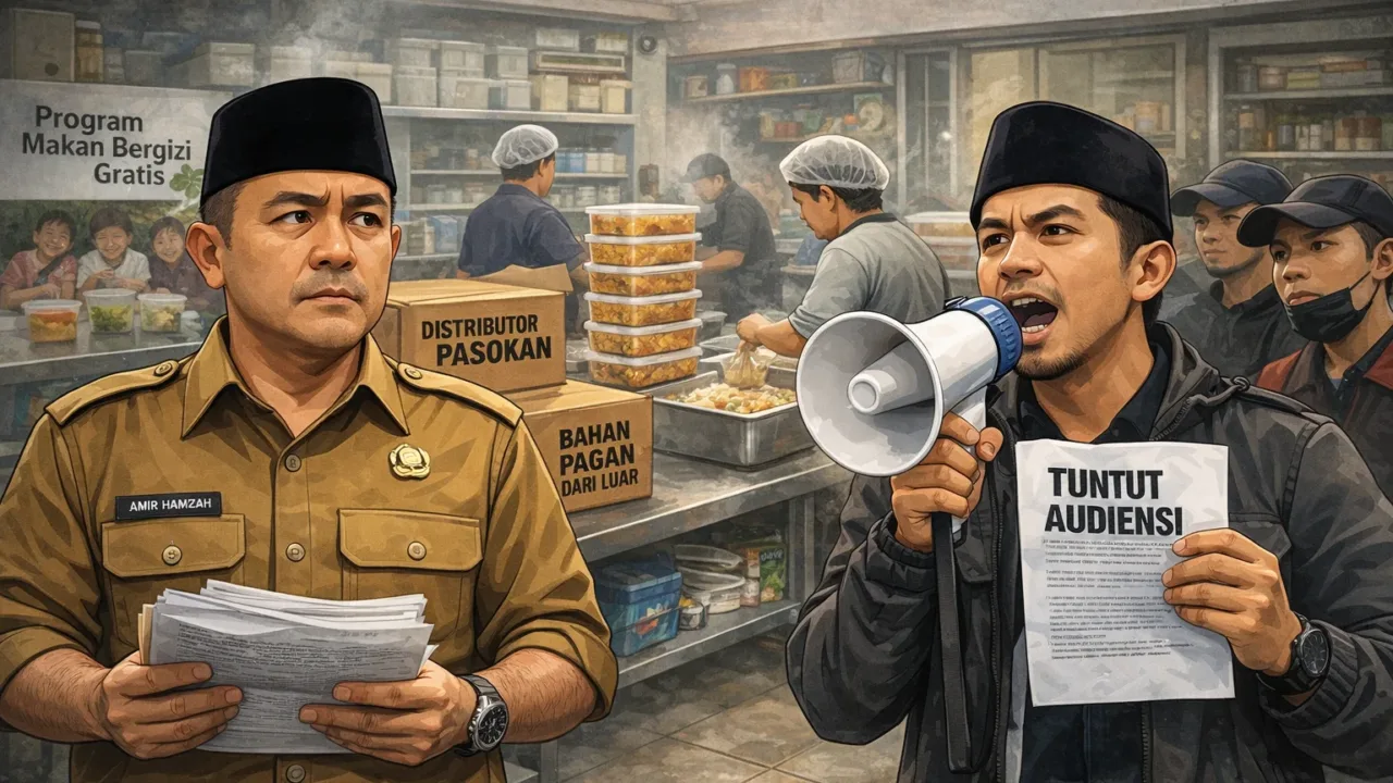 Wabup Lebak Akui Belum Awasi SPPG Cikulur, MBG Dinilai Menyimpang dari Perpres