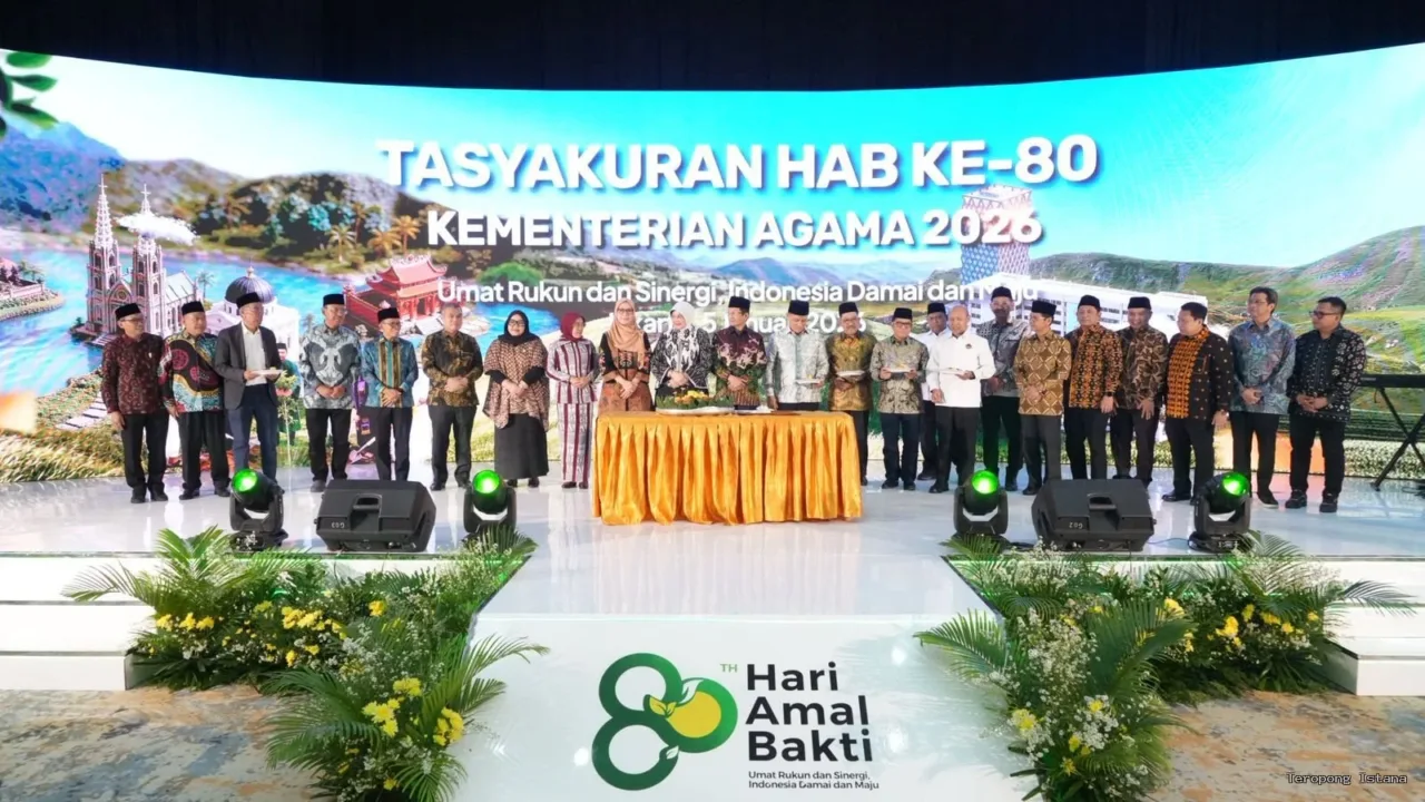 Kemenag Rayakan HAB ke-80 Dengan Sederhana, Dana Difokuskan untuk Korban Bencana