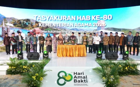 Kemenag Rayakan HAB ke-80 Dengan Sederhana, Dana Difokuskan untuk Korban Bencana
