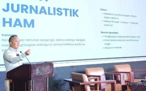 Mugianto Ungkap Pers Harus Jaga Demokrasi dan HAM