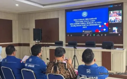 Anton Suratto Ikuti Sosialisasi Peraturan Organisasi Demokrat