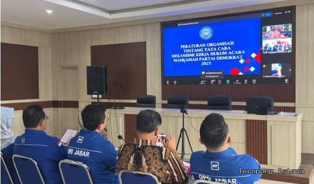 Anton Suratto Ikuti Sosialisasi Peraturan Organisasi Demokrat