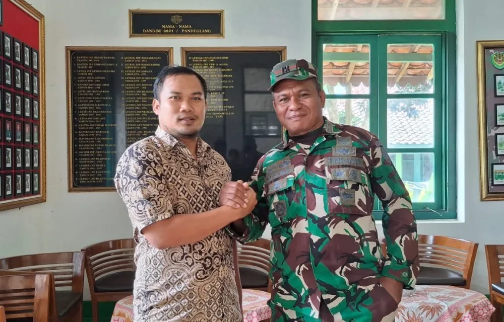 Tni Dan Media Bersatu, Publikasi Kegiatan Positif Di Pandeglang Diperkuat