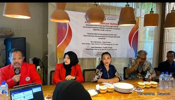 Uta’45 Jakarta Soroti Perlindungan Nelayan Kecil Dalam Tata Kelola Ruang Laut
