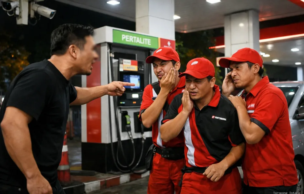 Diduga Dianiaya Oknum Aparat, Tiga Pegawai Spbu Cipinang Jadi Korban
