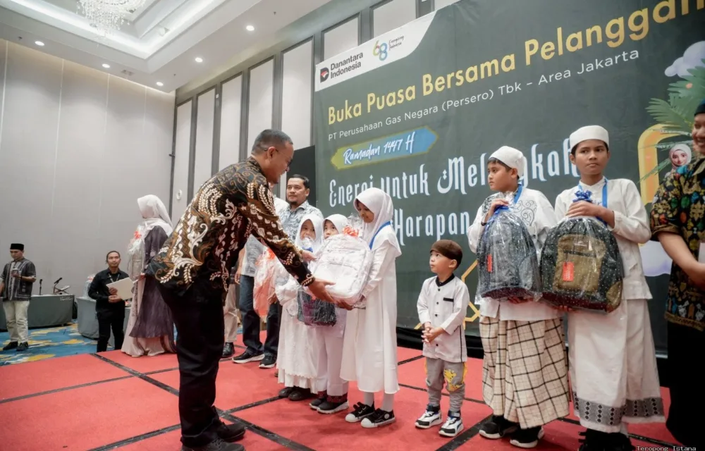 Pgn Area Jakarta Perkuat Sinergi Strategis Di Bulan Ramadan, Gelar Buka Puasa Dan Santuni Anak Yatim