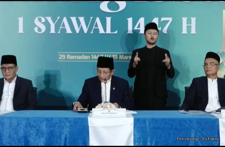 Kemenag Tetapkan Lebaran 2026 Jatuh Pada Sabtu 21 Maret
