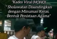 Malam Takbiran Tercoreng, Oknum Kades Purwasaba Diduga Mabuk Di Momen Sakral Idul Fitri