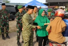 Berkah Di Jalan Depan Korem 045 Garuda Jaya