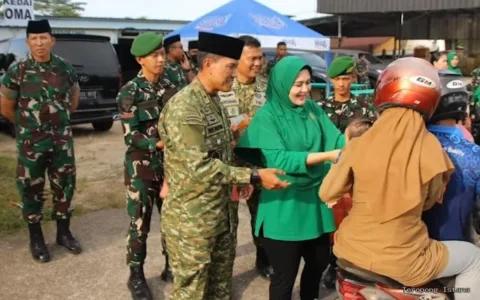Berkah di Jalan Depan Korem 045 Garuda Jaya