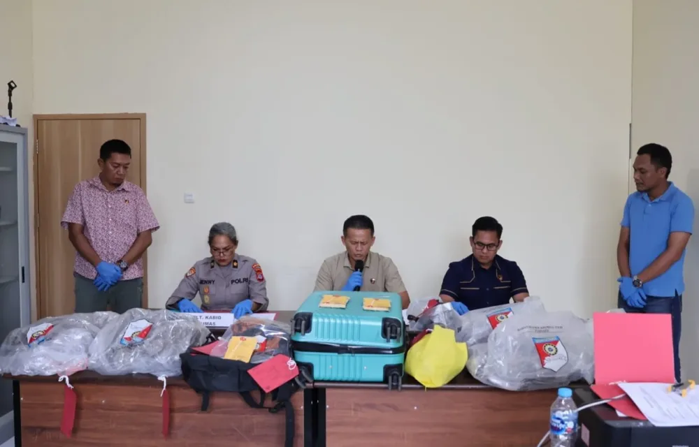 Ditresnarkoba Polda Papua Barat Daya Berhasil Ungkap Dua Kasus Ganja Ribuan Gram 