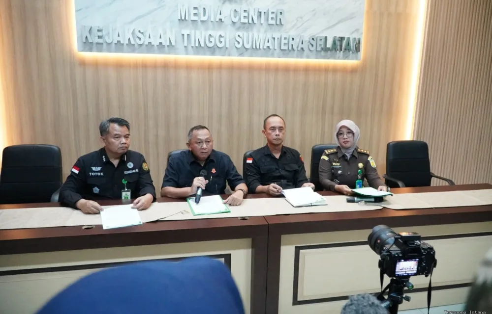 Kejati Sumsel Tahan 5 Pejabat Bank Terkait Korupsi Kredit Jumbo