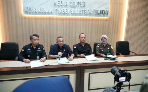 Kejati Sumsel Tahan 5 Pejabat Bank Terkait Korupsi Kredit Jumbo