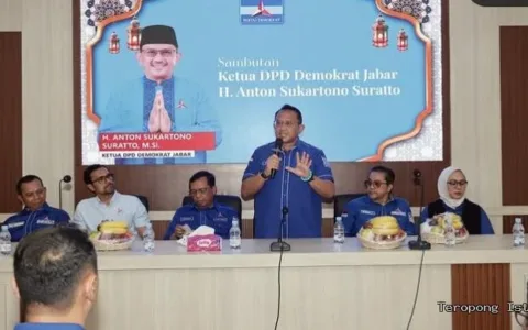 Semangat Membara! Halal Bihalal Demokrat Jabar Makin Solid dan Optimis Menang