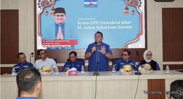 Semangat Membara! Halal Bihalal Demokrat Jabar Makin Solid Dan Optimis Menang