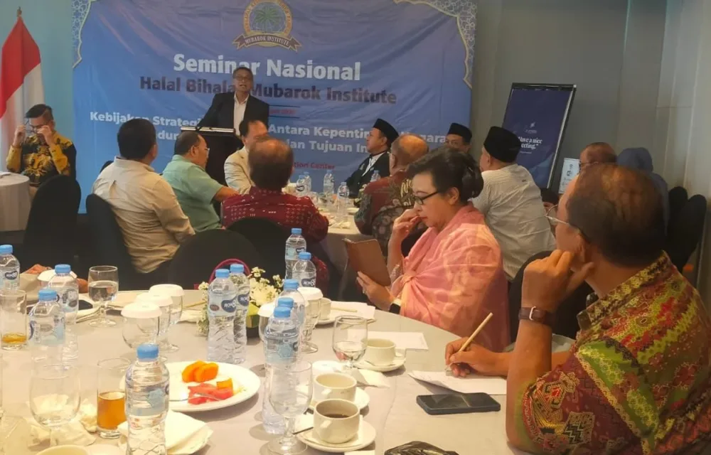 Mubarok Institute Tekankan Penegakan Hukum Tanpa Pandang Bulu Dalam Seminar Nasional