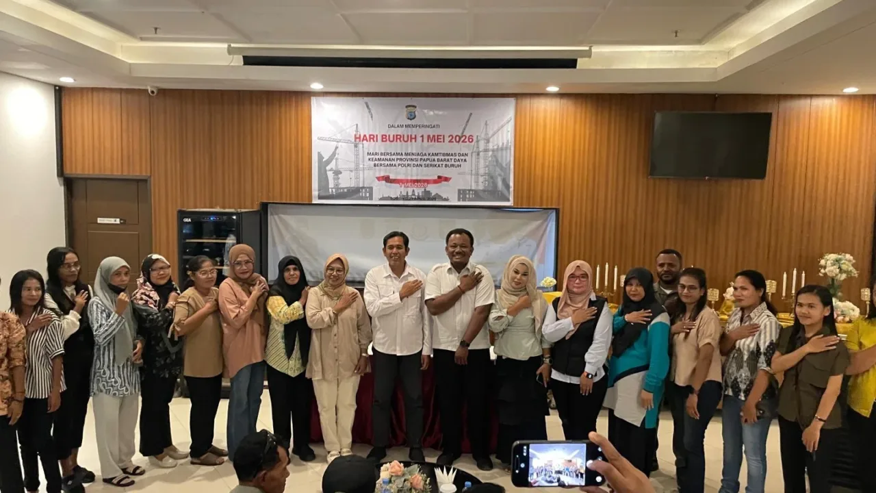 Jelang May Day, Polda Papua Barat Daya Perkuat Sinergi dengan Buruh untuk Ciptakan Situasi Aman di Kota Sorong