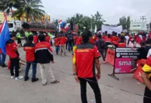 Sarbupri Sumatera Selatan Gelar Aksi Pra May Day 2026, Tuntut Pembentukan Dewan Pengupahan Kabupaten/Kota