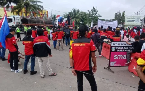 SARBUPRI Sumatera Selatan Gelar Aksi Pra May Day 2026, Tuntut Pembentukan Dewan Pengupahan Kabupaten/Kota