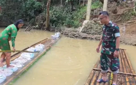Akhiri Keterisolasian, Jembatan Perintis Garuda Jadi Harapan Baru Warga Pandeglang