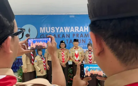 Musda IV Pramuka Banten: Suwaib Amiruddin Sah Nakhodai Kwarda Gerakan Pramuka Banten
