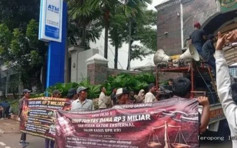 Demo di Kejagung, ANKRI Soroti Status HLM dan Dana Rp3 Miliar yang Tak Jelas