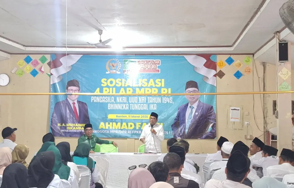 Penguatan Nilai Kebangsaan Di Bojong, Ahmad Fauzi Ajak Masyarakat Jaga Harmoni