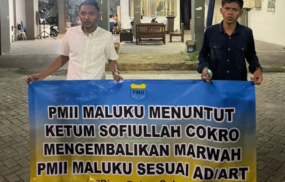 Dituduh Kabur Lewat Pintu Belakang, Ketum Pb Pmii Digeruduk Massa Kader Maluku