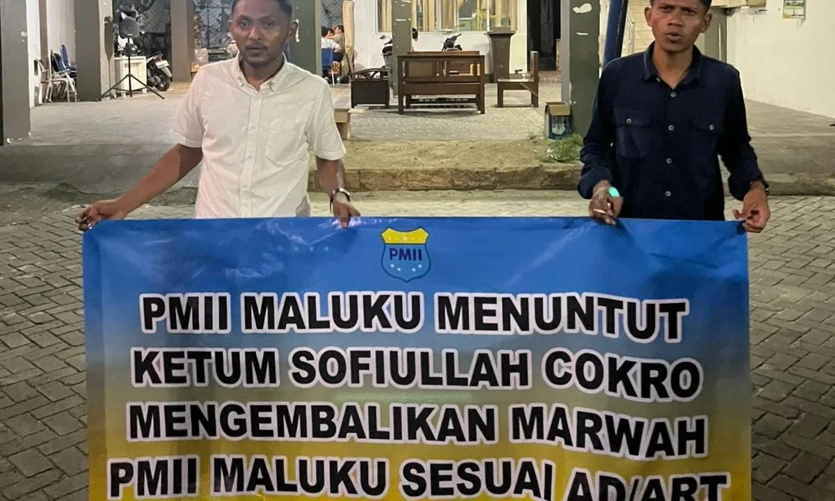 Dituduh Kabur Lewat Pintu Belakang, Ketum PB PMII Digeruduk Massa Kader Maluku