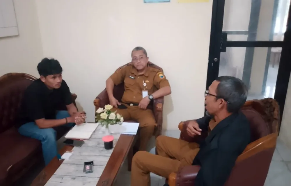 Audiensi Dengan Inspektorat Lebak, Gamma Bongkar Kelebihan Bayar Tak Kunjung Tuntas