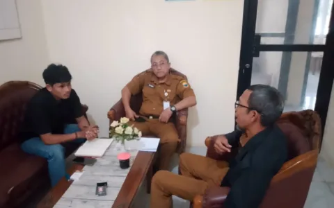 Audiensi dengan Inspektorat Lebak, GAMMA Bongkar Kelebihan Bayar Tak Kunjung Tuntas