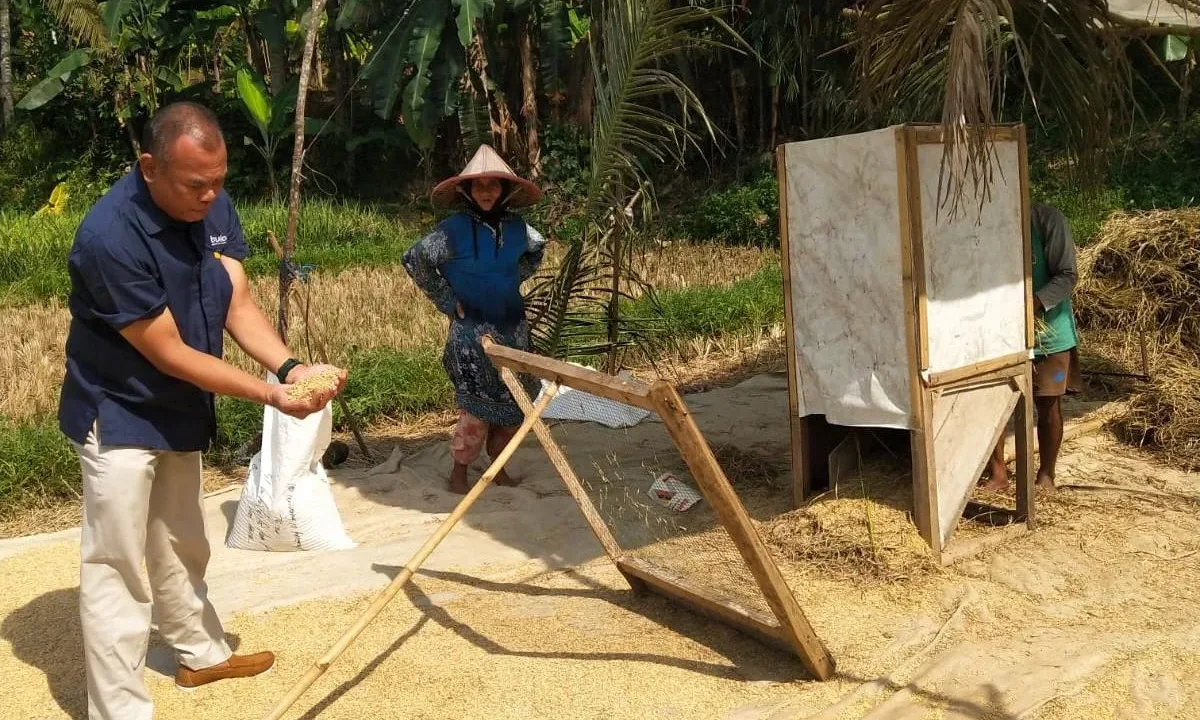 Hadir dengan Hati, Bulog Angkat Derajat Petani Lebak