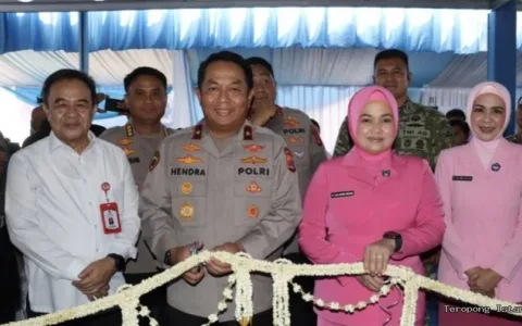 Dipimpin Presiden Secara Virtual, Polresta Tangerang Tambah Garda Depan Ketahanan Pangan Lewat SPPG