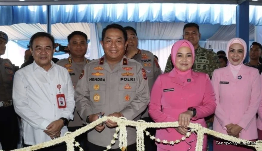 Dipimpin Presiden Secara Virtual, Polresta Tangerang Tambah Garda Depan Ketahanan Pangan Lewat Sppg