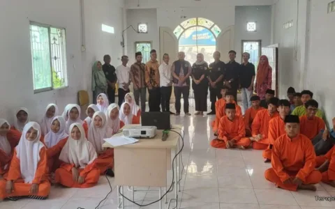 Gerakan Nasional Anti Narkotika Gelar Penyuluhan di SMK IT Al-Hisa