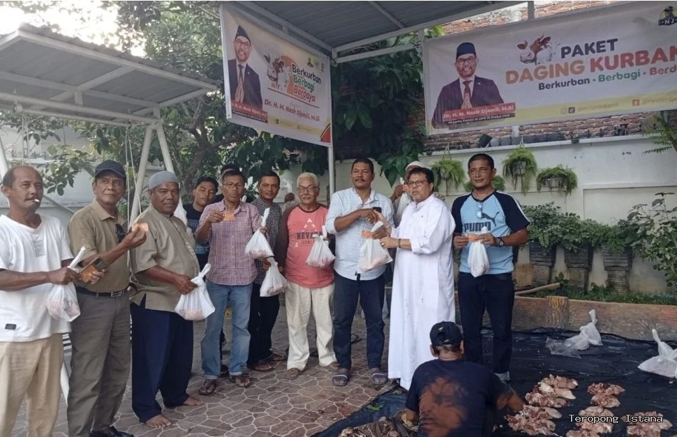 Rutin Setiap Tahun, Nasir Djamil Tebar Solidaritas Lewat Hewan Kurban Di Aceh