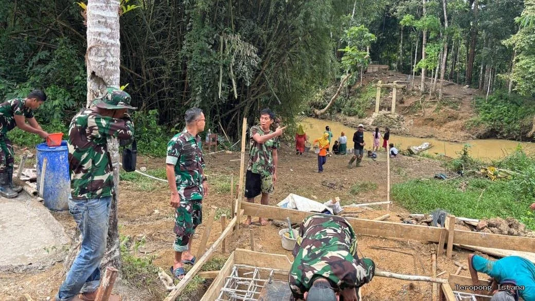 Jembatan Perintis Garuda, Solusi Akses Terbatas di Desa Sorongan