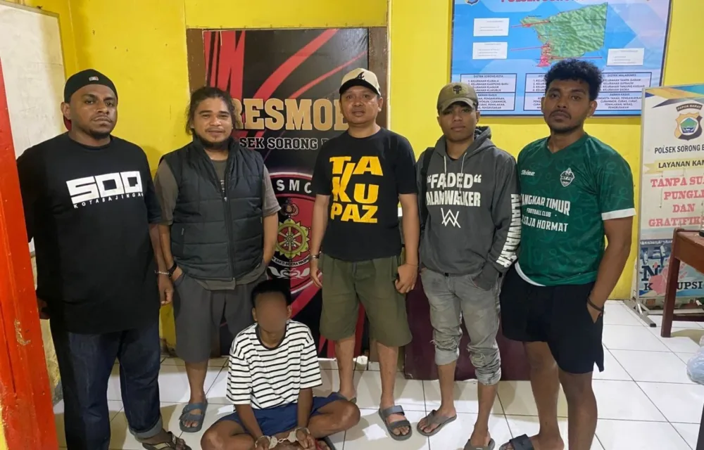 Pelaku Jambret Wna Argentina Di Sorong Diciduk Polisi