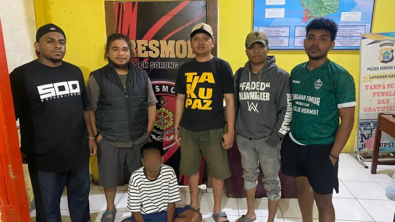 Pelaku Jambret WNA Argentina di Sorong Diciduk Polisi