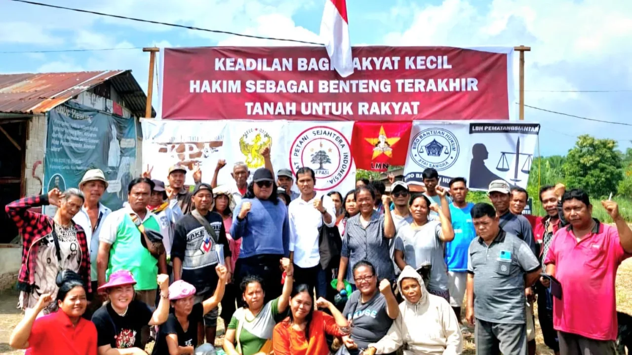 Gugatan PTPN IV atas 96 Warga Gurilla Pematangsiantar Ditolak Majelis Hakim