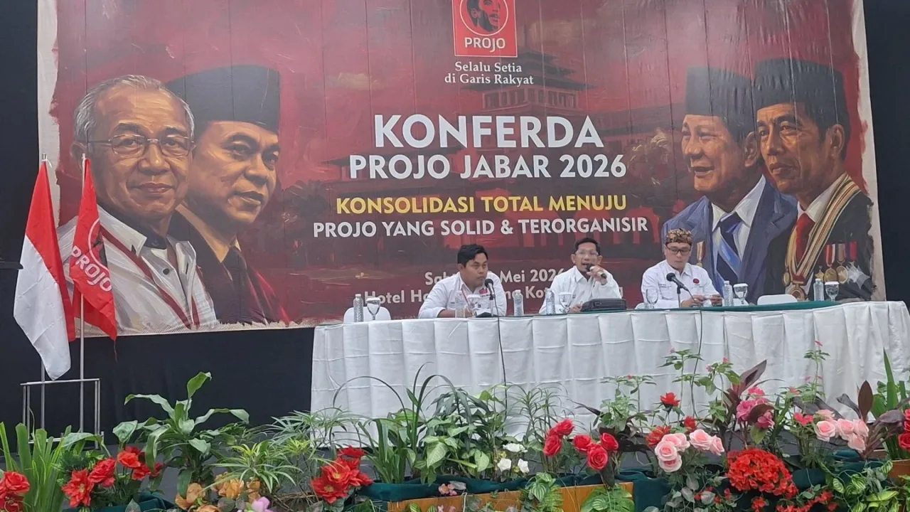 Api Semangat Berkobar! Projo Banten Dukung Konferda Jabar: Jadilah Pelita dan Tameng Rakyat