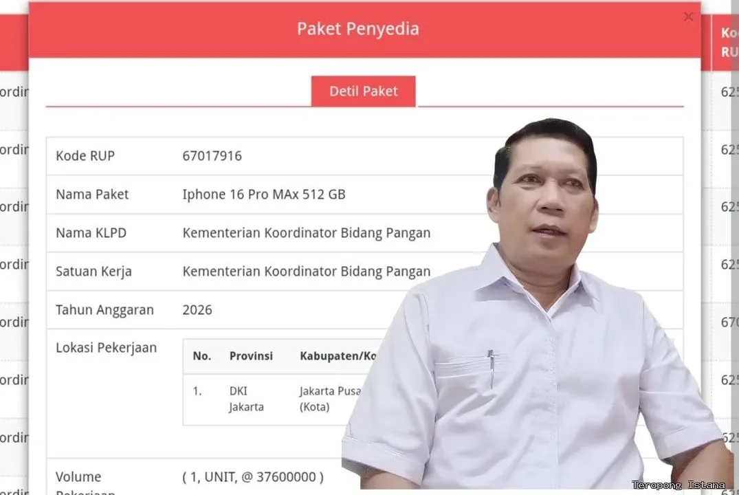 Dosa Kemenko Pangan: Pengadaan IPhone Dinaikkan, Harga MinyaKita Dibiarkan