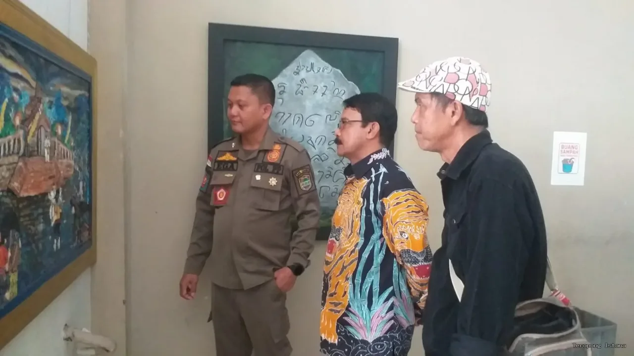 Pameran Seni Lukis Komunitas Saujana Dorong Pengembangan Seni Budaya di Ciamis