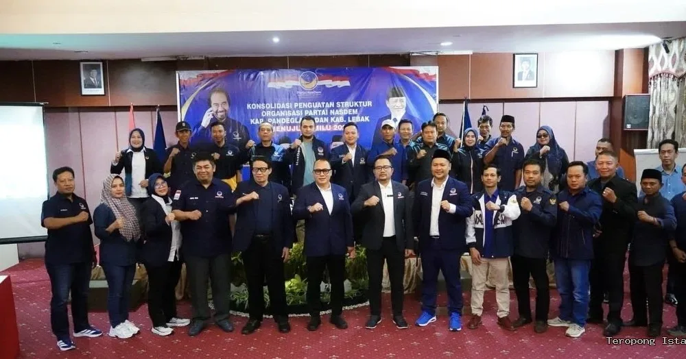 Soliditas Terjaga, Nasdem Banten Perkuat Struktur Menuju Pemilu 2029