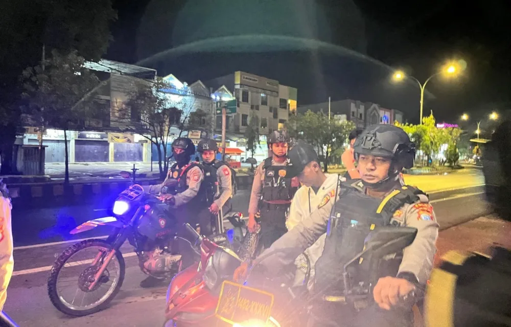 Patroli Samapta Polda Papua Barat Daya Gagalkan Aksi Pencurian Kabel Alat Berat Di Sorong