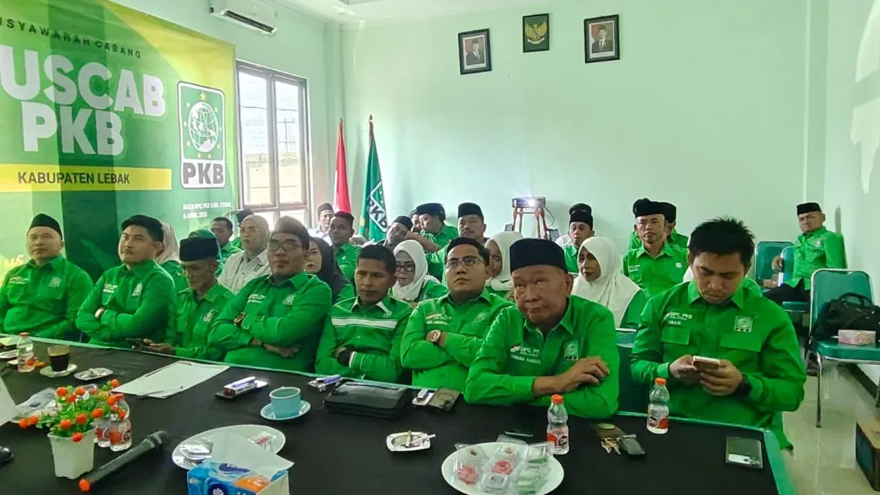 Satu Komando Bersama Ahmad Fauzi, Acep Dimyati Kembali Nahkodai PKB Lebak